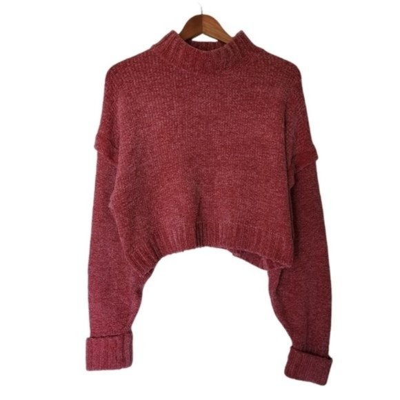 Urban Outfitters Daria Double Take Chenille Sweater size M Medium Plush Soft - Picture 4 of 6